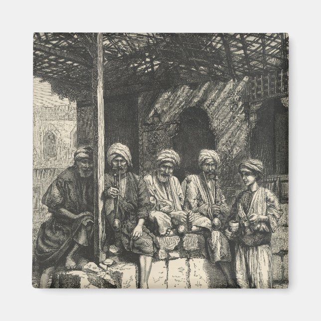 A Turkish Coffee-house Magnet (Front)