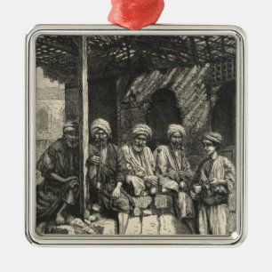 A Turkish Coffee-house Metal Tree Decoration