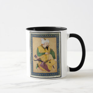 A Turkoman or Mongol Chief holding an Arrow, from Mug