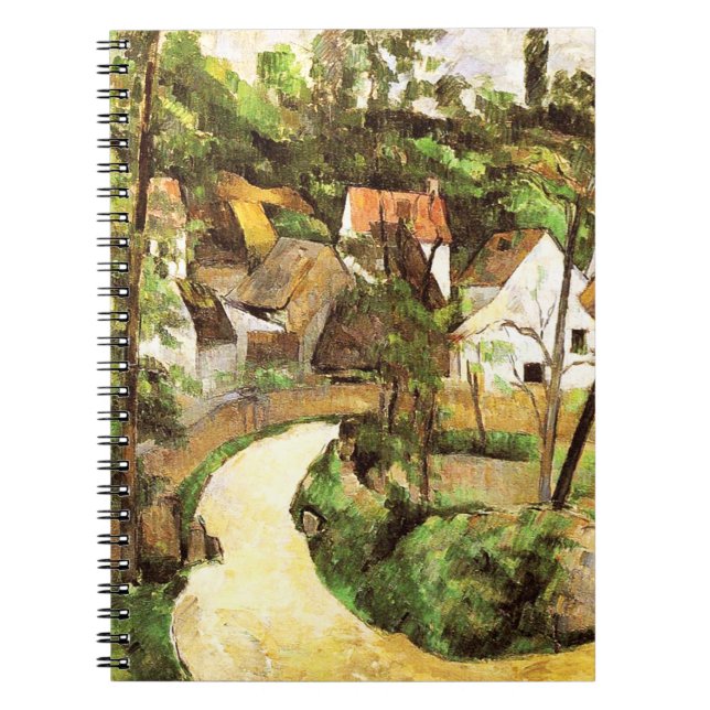 A Turn in the Road Paul Cezanne   Notebook (Front)
