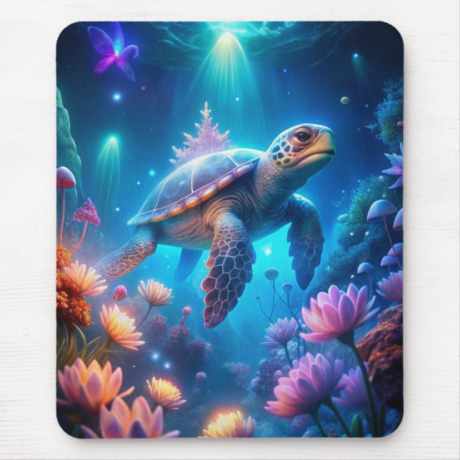 A Turtle Mouse Pad (Front)