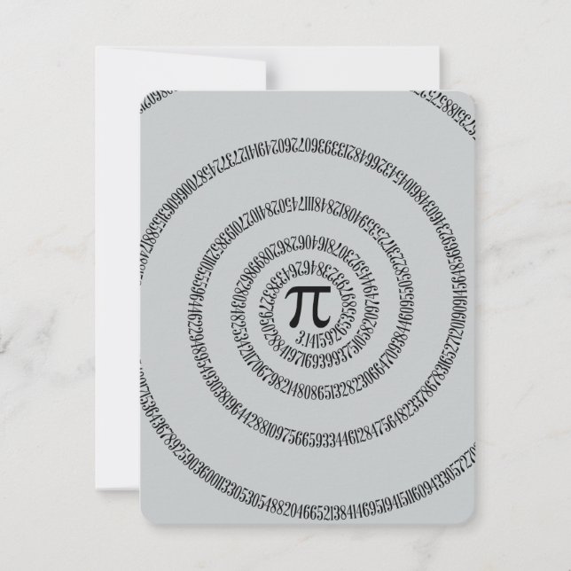 A Twist of Pi Click Customise to Change Grey (Front)