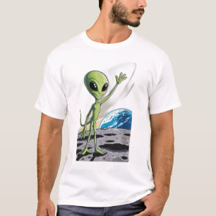 A UFO abducting a cow T-Shirt