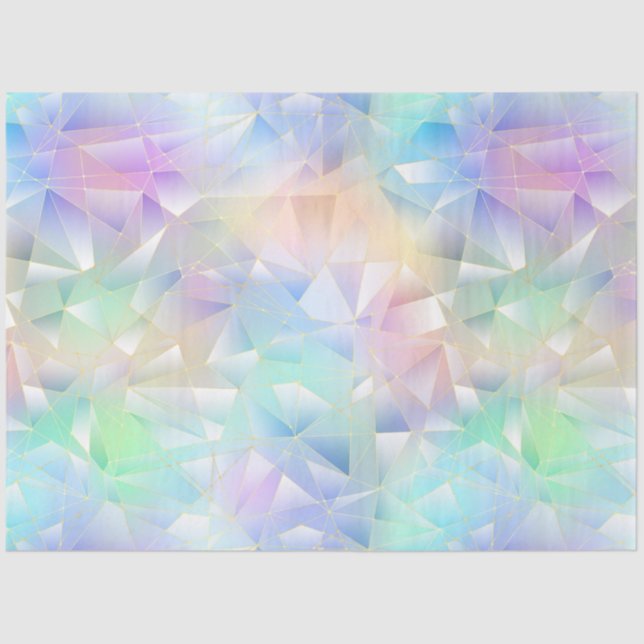 A Unicorn Crystal Series Design 2 Tissue Paper (Front)