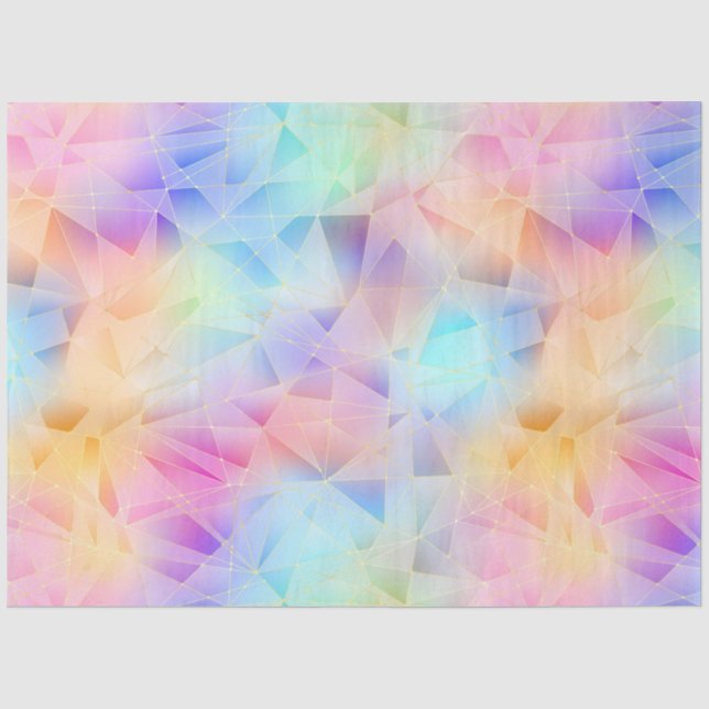 A Unicorn Crystal Series Design 3 Tissue Paper (Front)