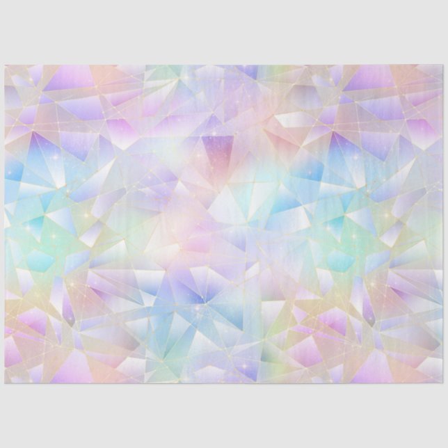 A Unicorn Crystal Series Design 4 Tissue Paper (Front)