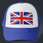 A Union Jack Trucker Hat<br><div class="desc">What is about the Union Jack flag that makes it so cool?</div>