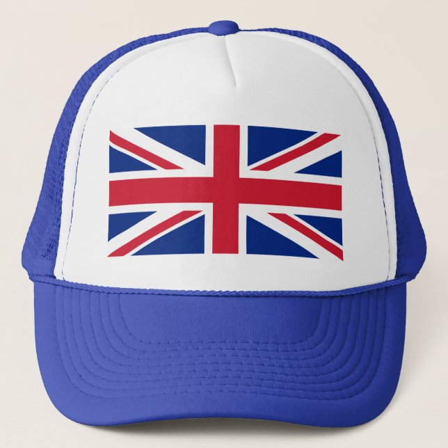 A Union Jack Trucker Hat (Front)