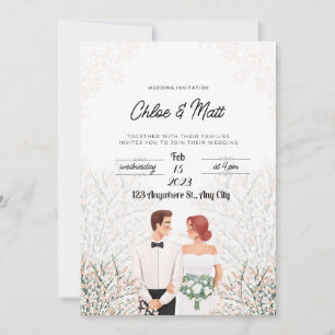 A unique invitation to your special day