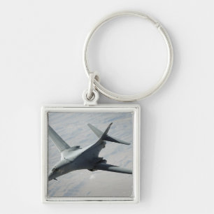 A US Air Force  B-1B Lancer on a combat patrol Key Ring