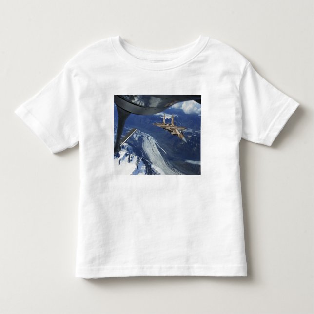 A US Air Force F-15C Eagle positioning itself Toddler T-Shirt (Front)