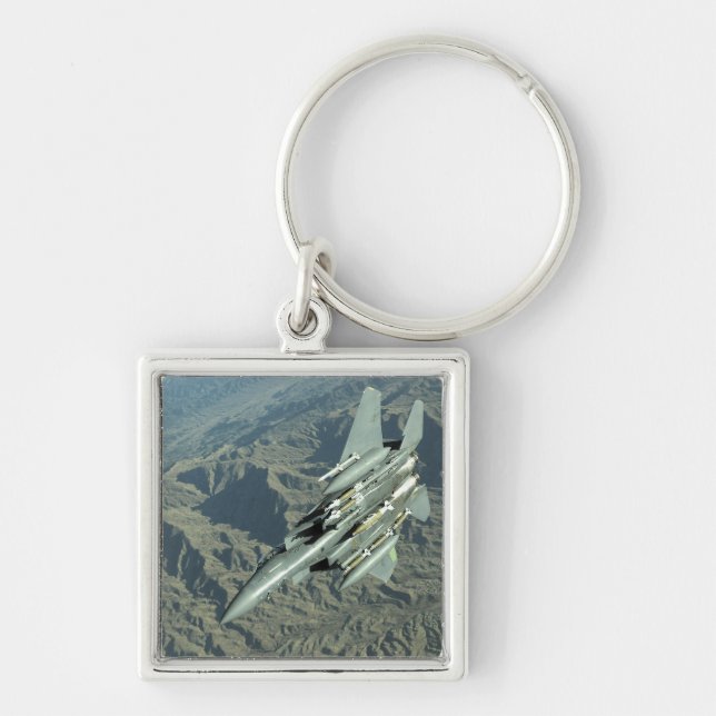 A US Air Force  F-15E Strike Eagle Key Ring (Front)