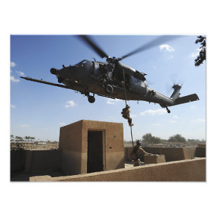 A US Air Force Pararescuemen Photo Print
