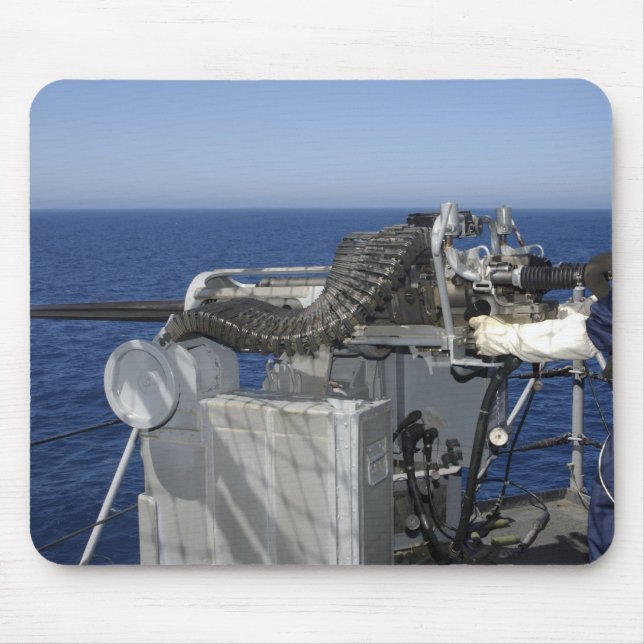 A US Navy Gunner's Mate Mouse Pad (Front)