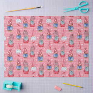 A Valentine Gnome Series Design #2 Tissue Paper