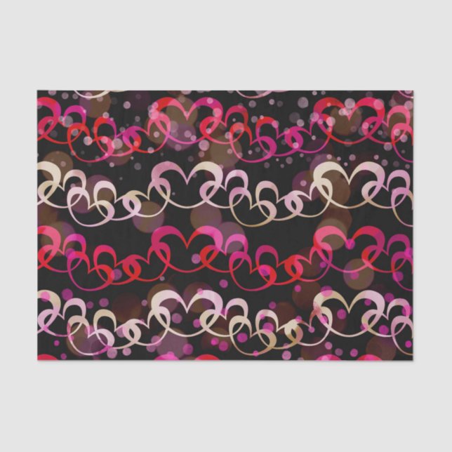 A Valentine Inspired Series Design 21 Tissue Paper (Front)