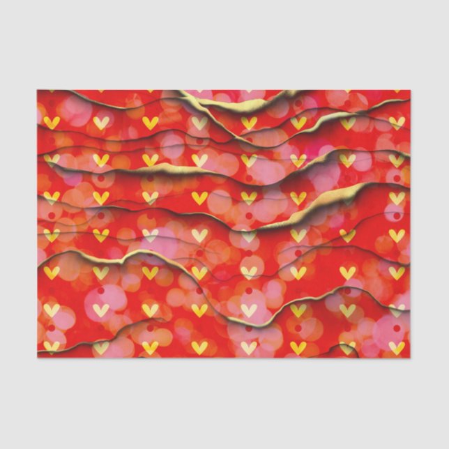 A Valentine Inspired Series Design 27 Tissue Paper (Front)