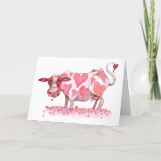 A Valentine that is Outstanding in the Field Card
