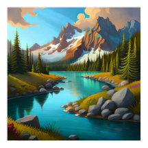 A Valley And A River