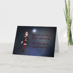 A Vampire card for an attendant request