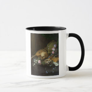 A Vanitas Still Life with a Nautilus and a Lute Mug