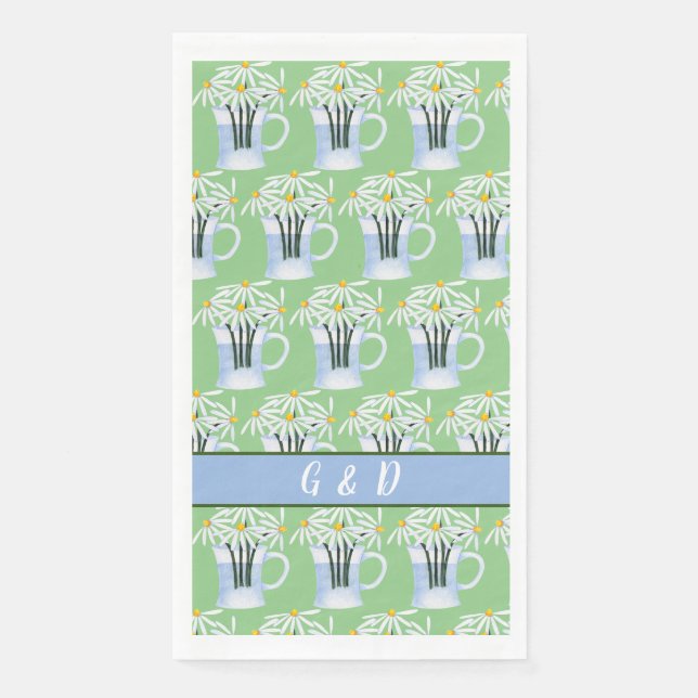 A Vase Of Daisies Napkin (Front)