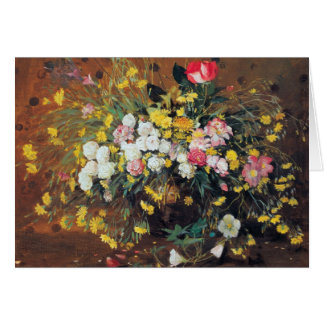 A Vase of Flowers Card