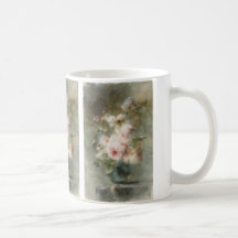 A Vase with Roses by Margaretha Roosenboom
