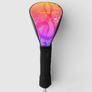 A vast array of subjects and designs adorn this golf head cover