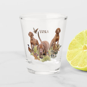 A versatile aristocrat in the Hungarian Vizsla Shot Glass