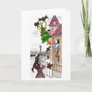 A Very Batty Christmas Holiday Card