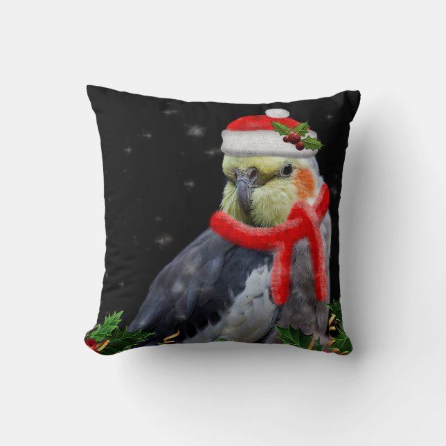 A Very Berry Christmas Pillow (Front)