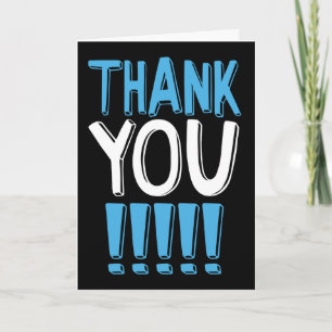 A Very Big Thank You Card