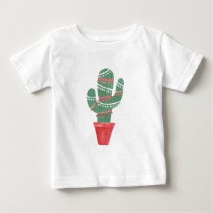 A Very Cactus Christmas Tree Baby T-Shirt
