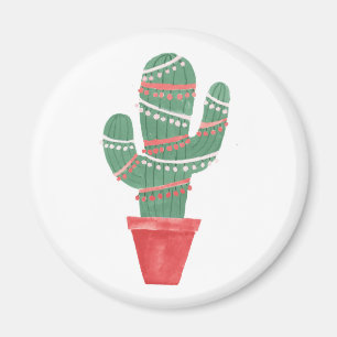 A Very Cactus Christmas Tree Magnet