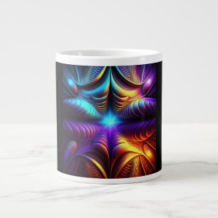 A Very Colourful Lyapunov Fractal Large Coffee Mug