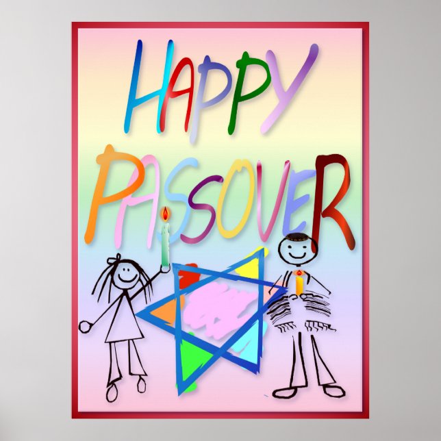 A Very Colourful Passover  Poster (Front)