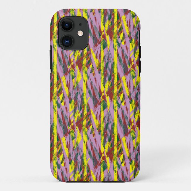a very colourful pattern with a lot of different c Case-Mate iPhone case (Back)