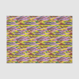 a very colourful pattern with a lot of different c tissue paper