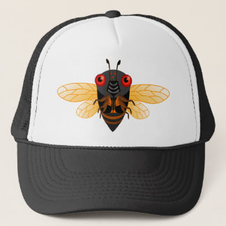 A very cute 17 year cicada trucker hat