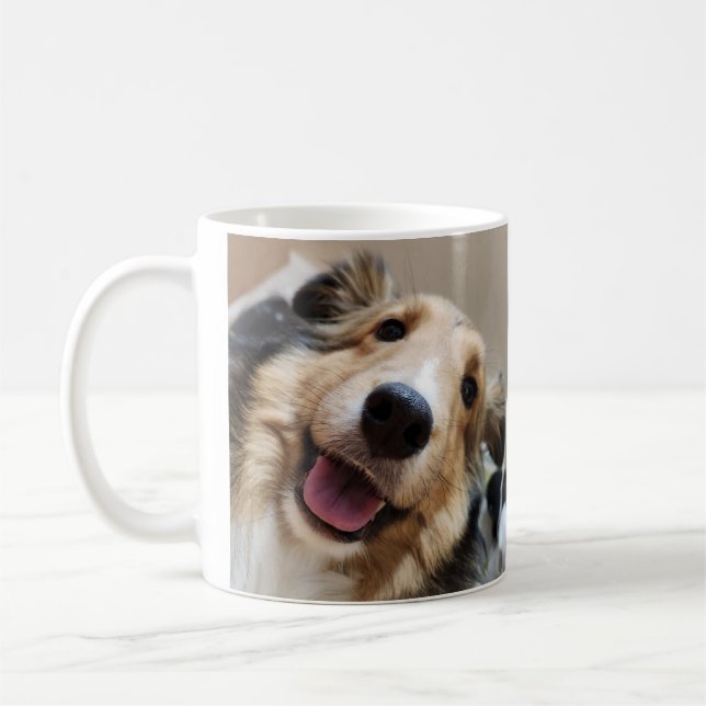 A very cute dog mug (Left)
