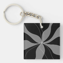 A very elegant and chic night flowers keychains