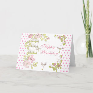 A Very Floral Happy Birthday Card