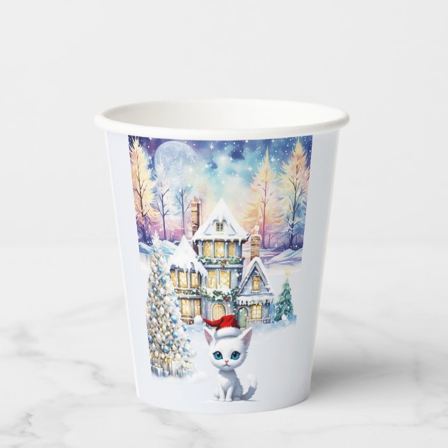 A VERY KIT KAT CHRISTMAS PAPER CUPS (Front)