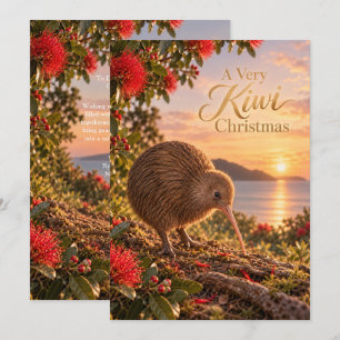 A Very Kiwi Christmas Holiday Card
