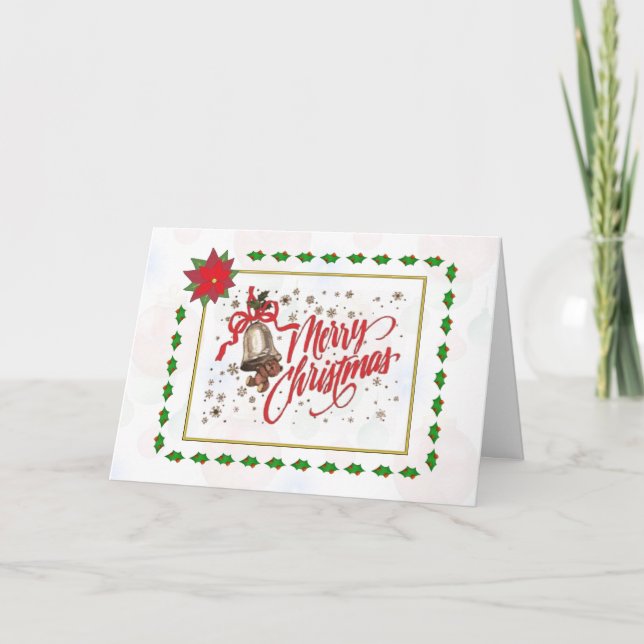 A Very Merry Christmas Card (Front)