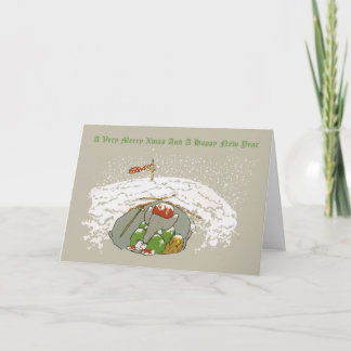 A Very Merry Christmas, Father Christmas, Babar Holiday Card