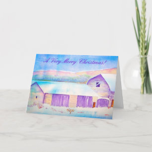 A Very Merry Christmas! Holiday Card