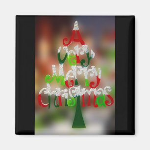 A Very Merry Christmas Magnet