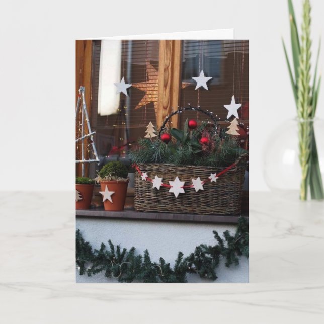 A VERY MERRY CHRISTMAS & NEW YEAR  CHRISTMAS HOLIDAY CARD (Front)